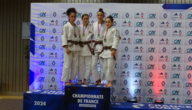 Image de l'actu 'LILOU  MÉDAILLÉE DE BRONZE AU CHAMPIONNAT DE FRANCE ESPOIRS 2024'