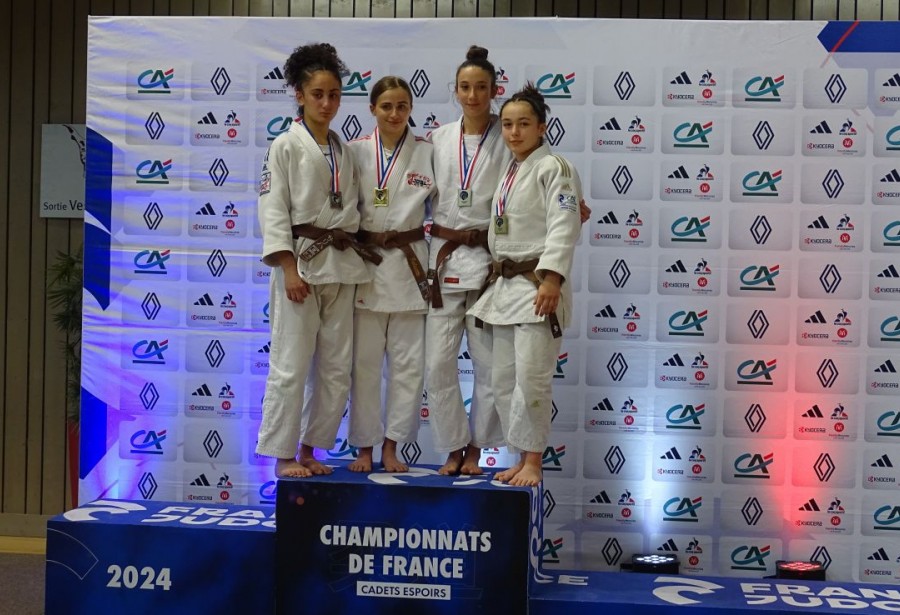 LILOU  MÉDAILLÉE DE BRONZE AU CHAMPIONNAT DE FRANCE ESPOIRS 2024