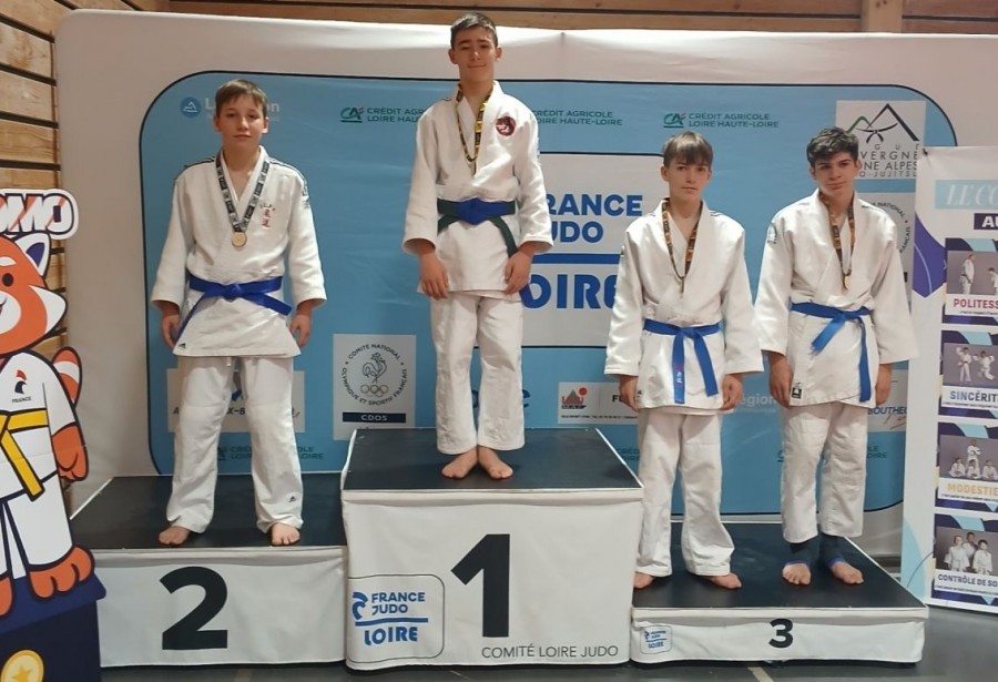 CHAMPIONNAT DE LA LOIRE MINIMES - Andrézieux-Bouthéon / 1er décembre 2024